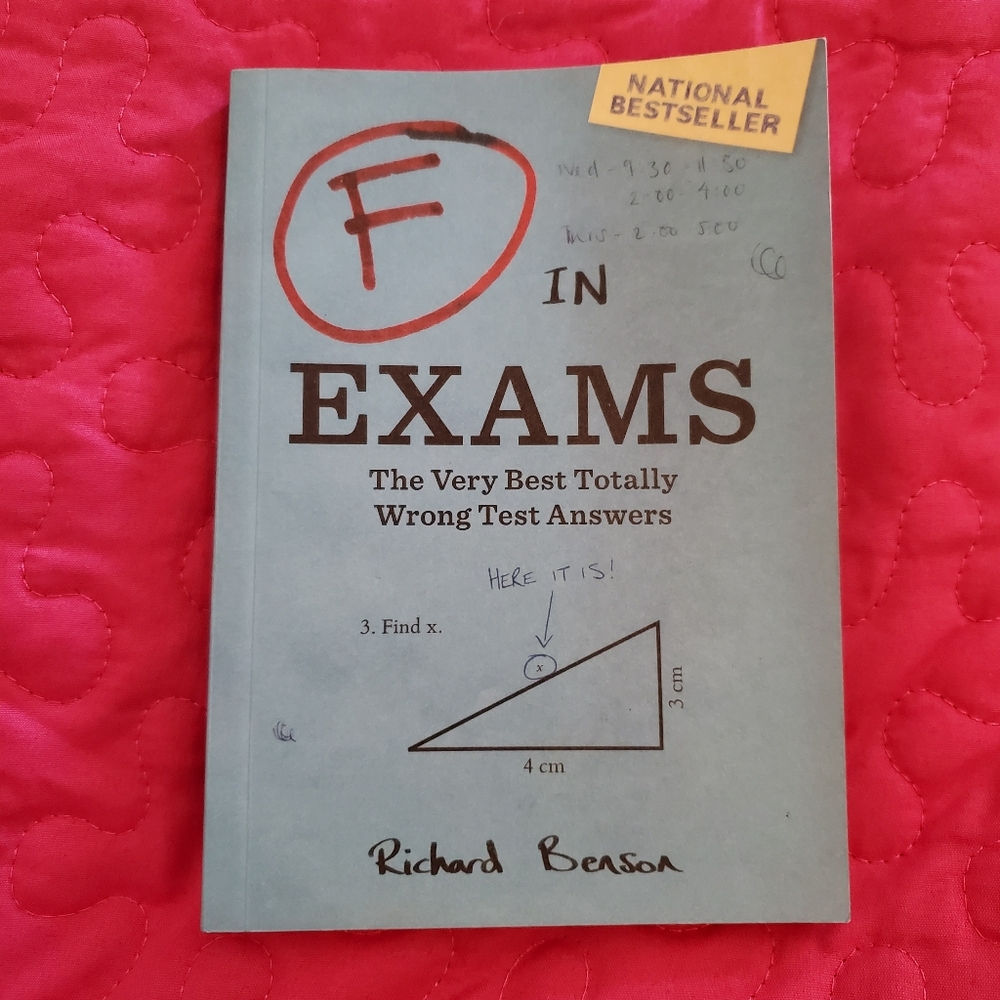 Urban Outfitters Blue Humorous Book